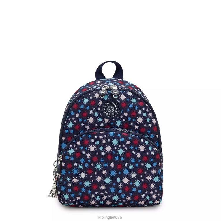 "maišeliai" paola maža spausdinta kuprinė 22V8R384 Kipling moterys funky žvaigždės