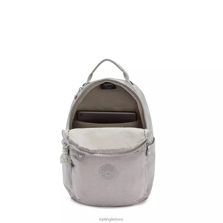 \"maišeliai\" Seoul maža planšetinė kuprinė 22V8R419 Kipling moterys pilka gris