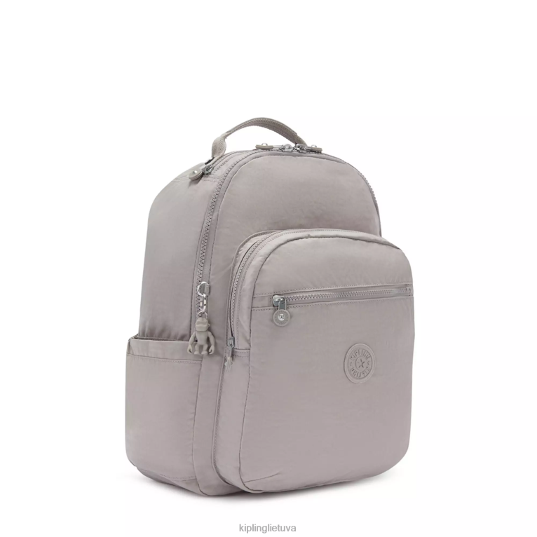 \"maišeliai\" Seoul didelė 15 colių nešiojamojo kompiuterio kuprinė 22V8R471 Kipling moterys pilka gris
