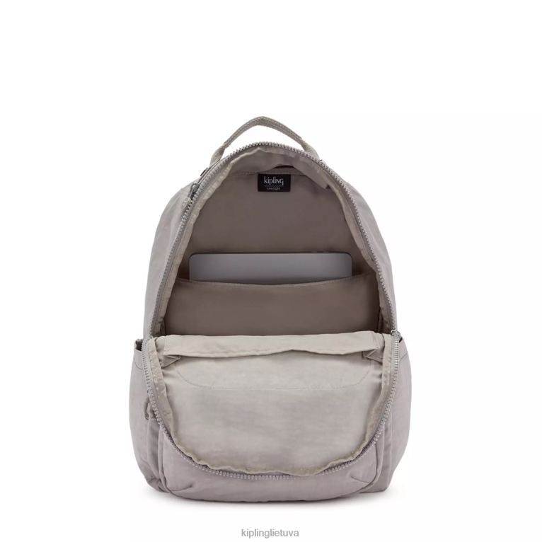 \"maišeliai\" Seoul didelė 15 colių nešiojamojo kompiuterio kuprinė 22V8R471 Kipling moterys pilka gris