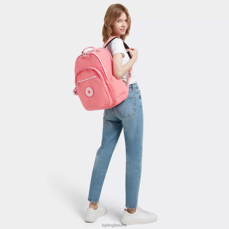 \"maišeliai\" Seoul ypač didelė 17 colių nešiojamojo kompiuterio kuprinė 22V8R439 Kipling moterys linksma rožinė linksmybė