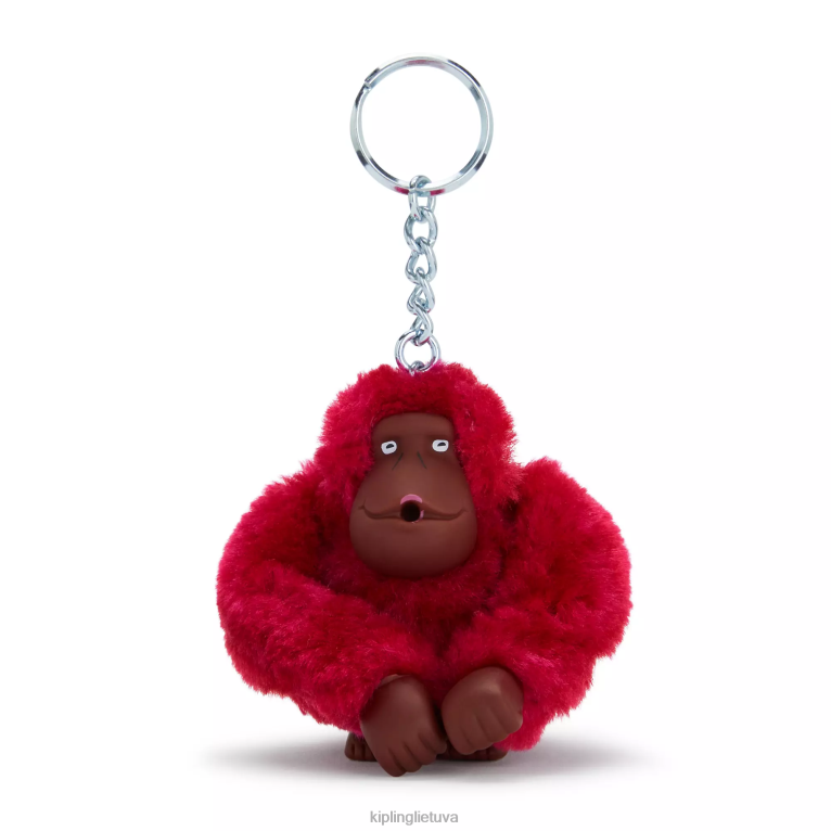 priedai Sven Monkey raktų pakabukas 22V8R693 Kipling moterys aviečių svajonė