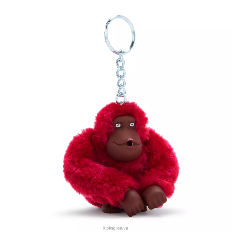 priedai Sven Monkey raktų pakabukas 22V8R693 Kipling moterys aviečių svajonė