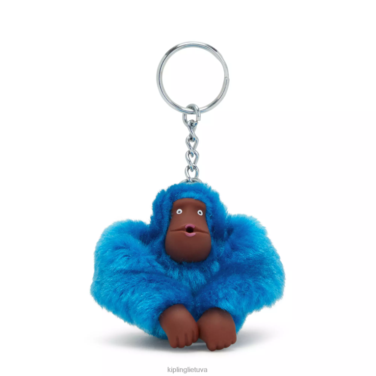 priedai Sven Monkey raktų pakabukas 22V8R697 Kipling moterys žydras dangus