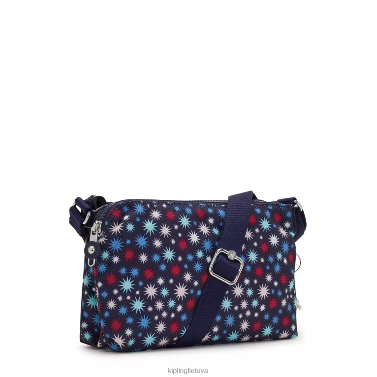 \"maišeliai\" Bodyd margintas crossbody krepšys 22V8R219 Kipling moterys funky žvaigždės
