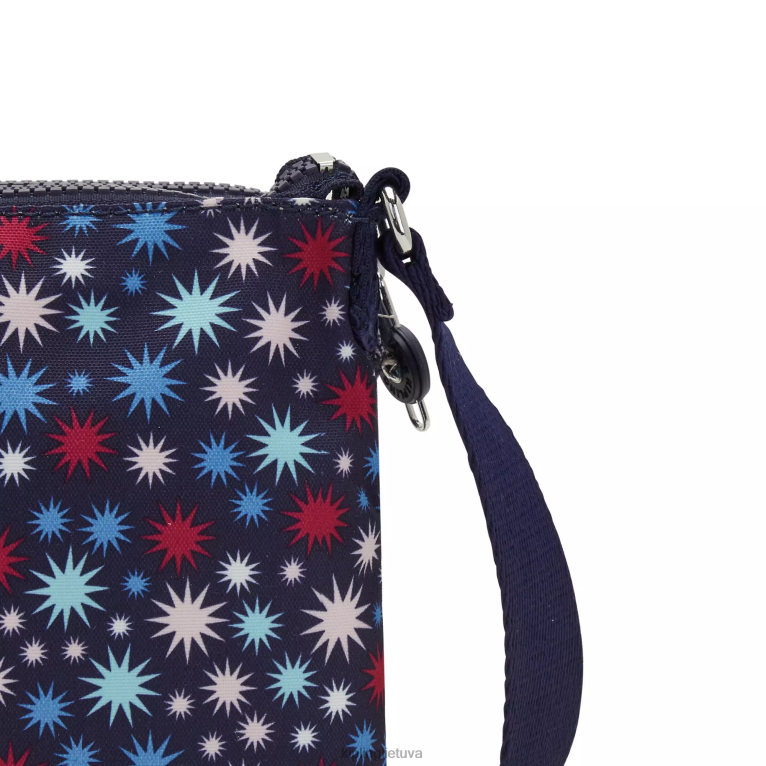 \"maišeliai\" Bodyd margintas crossbody krepšys 22V8R219 Kipling moterys funky žvaigždės