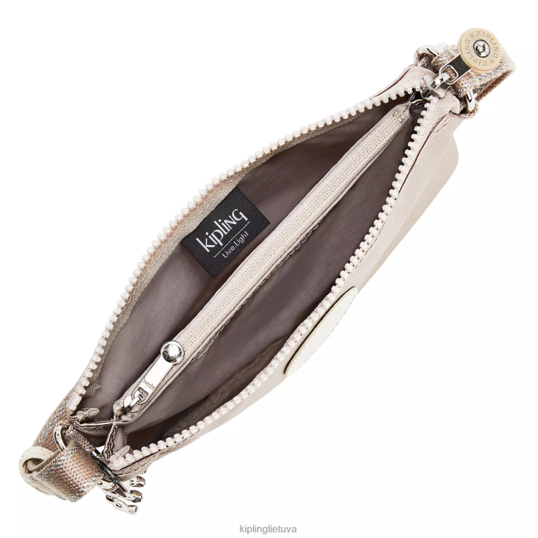 \"maišeliai\" Creativity xb metalinis crossbody bag 22V8R232 Kipling moterys metalinis švytėjimas