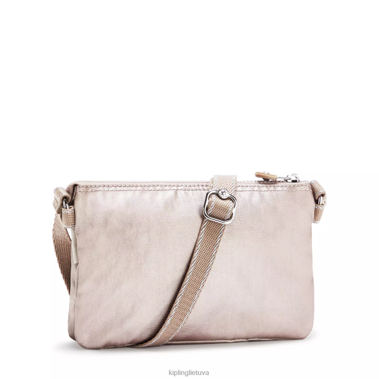 \"maišeliai\" Creativity xb metalinis crossbody bag 22V8R232 Kipling moterys metalinis švytėjimas