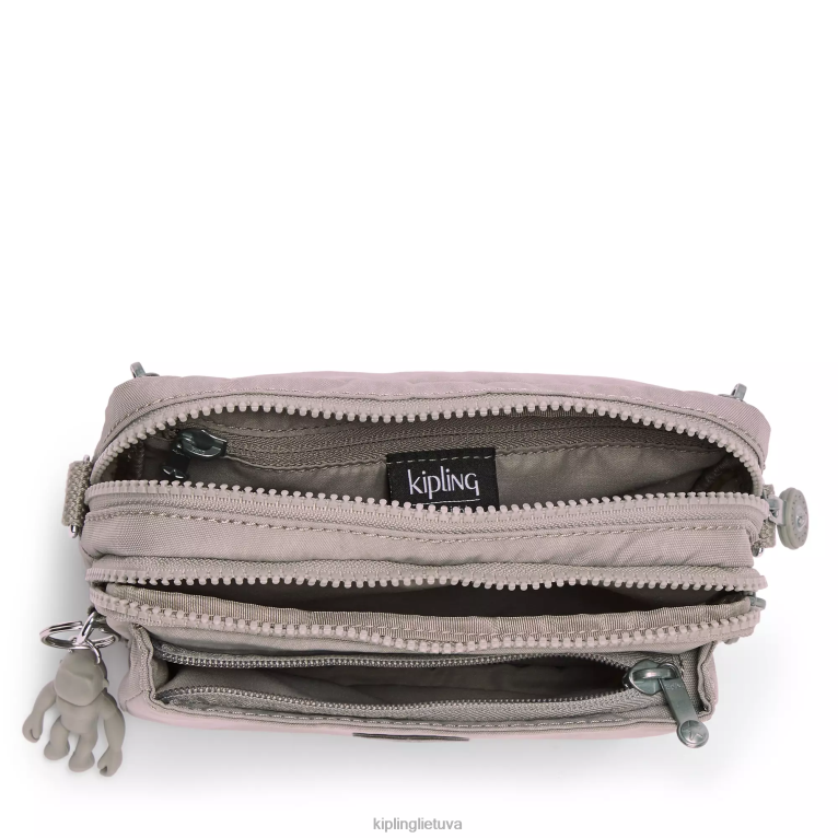 \"maišeliai\" abanu multi kabrioletas crossbody bag 22V8R117 Kipling moterys pilka gris