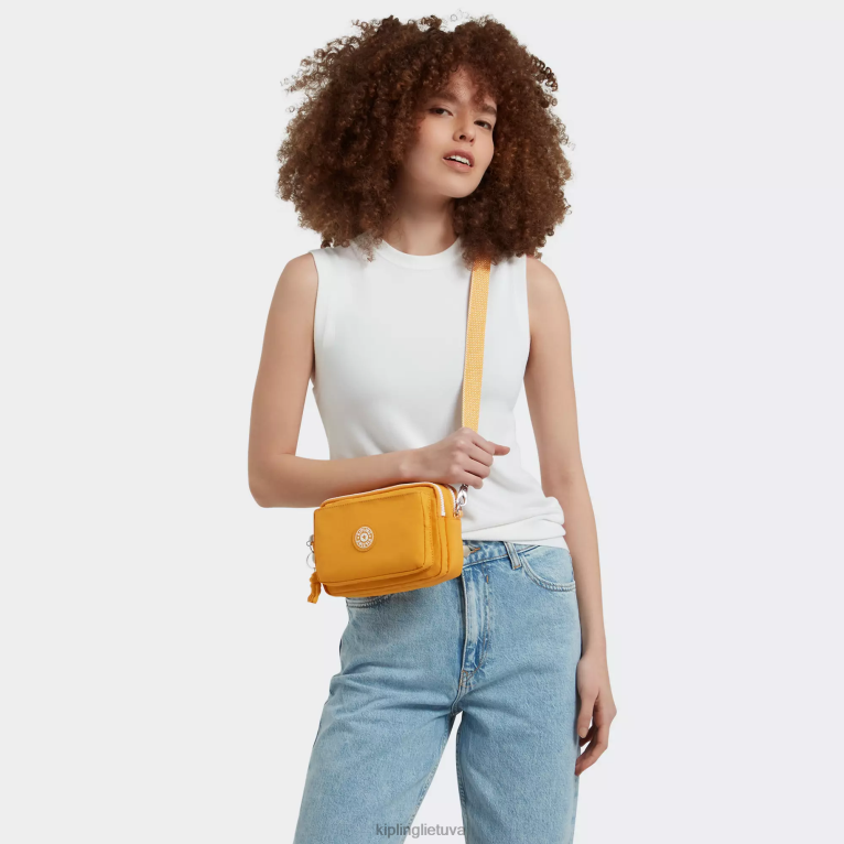 \"maišeliai\" abanu multi kabrioletas crossbody bag 22V8R118 Kipling moterys greita geltona