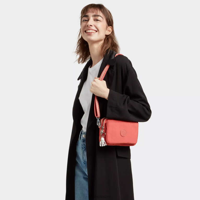 \"maišeliai\" abanu multi kabrioletas crossbody bag 22V8R122 Kipling moterys vintažinė rožinė