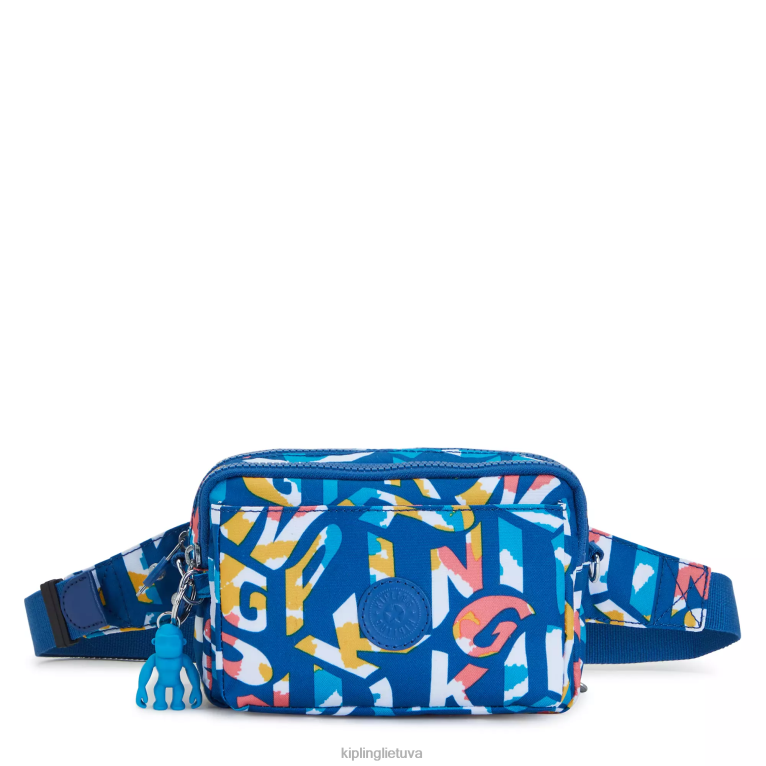 "maišeliai" abanu multi printed kabrioletas crossbody bag 22V8R321 Kipling moterys neoninis