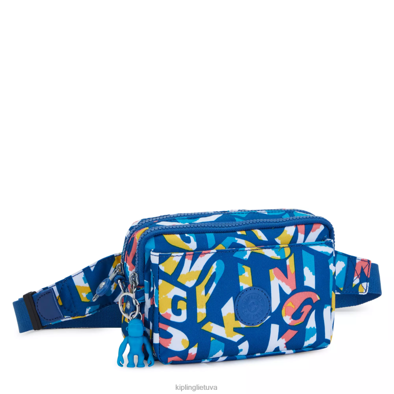 \"maišeliai\" abanu multi printed kabrioletas crossbody bag 22V8R321 Kipling moterys neoninis