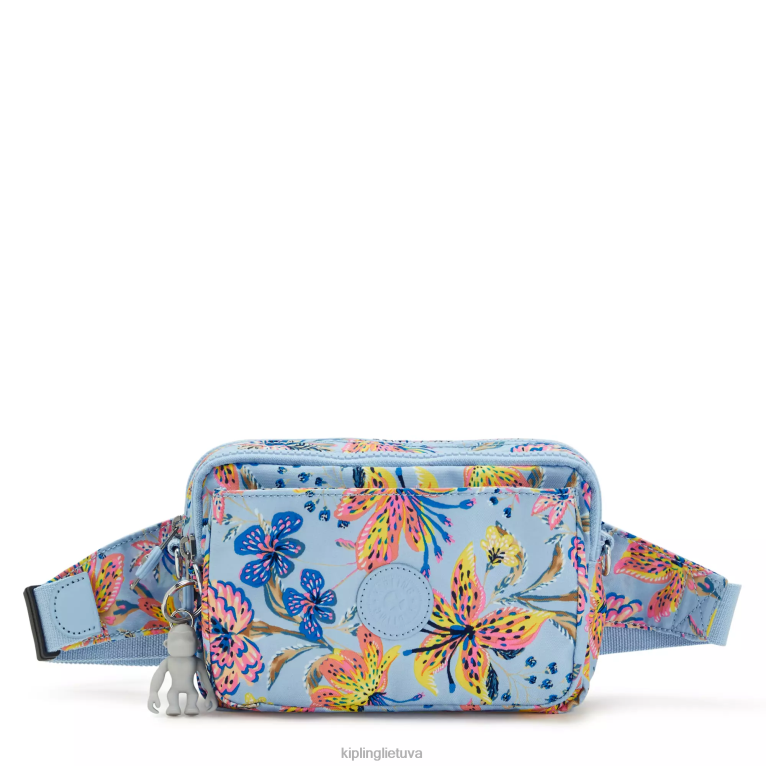 "maišeliai" abanu multi printed kabrioletas crossbody bag 22V8R323 Kipling moterys laukinės gėlės