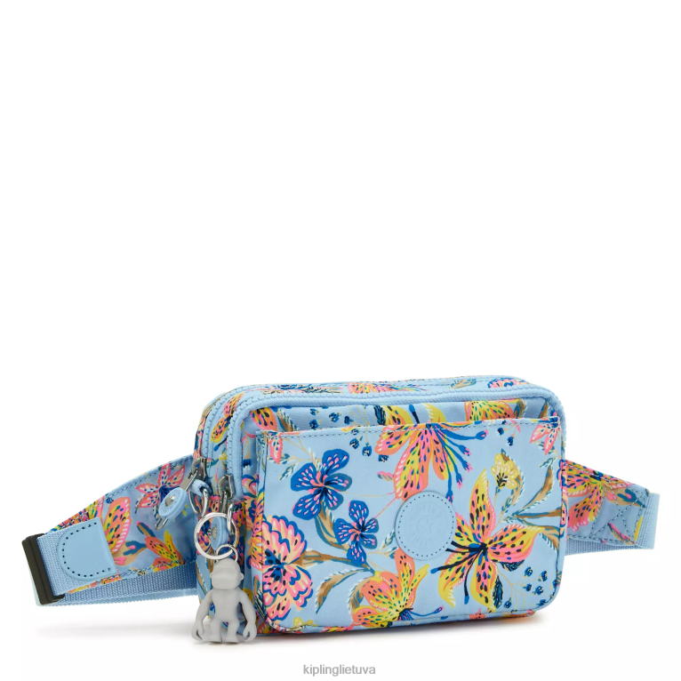 \"maišeliai\" abanu multi printed kabrioletas crossbody bag 22V8R323 Kipling moterys laukinės gėlės