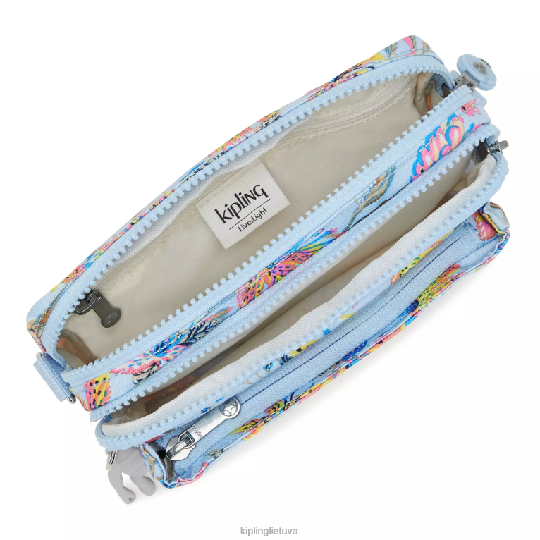 \"maišeliai\" abanu multi printed kabrioletas crossbody bag 22V8R323 Kipling moterys laukinės gėlės