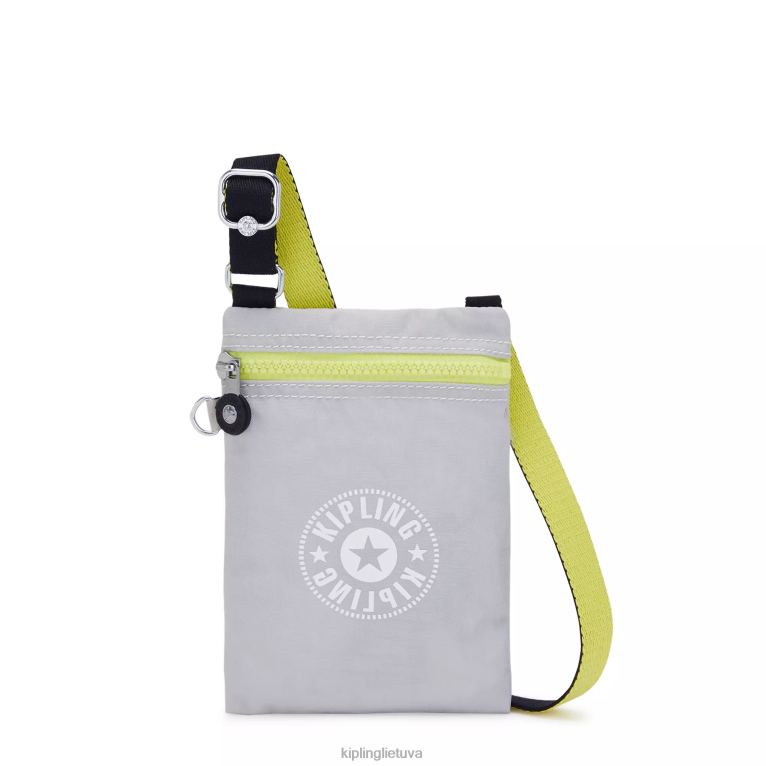 "maišeliai" afia lite mini crossbody krepšys 22V8R80 Kipling moterys oro pilka