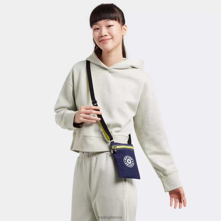\"maišeliai\" afia lite mini crossbody krepšys 22V8R81 Kipling moterys galutinis laivynas