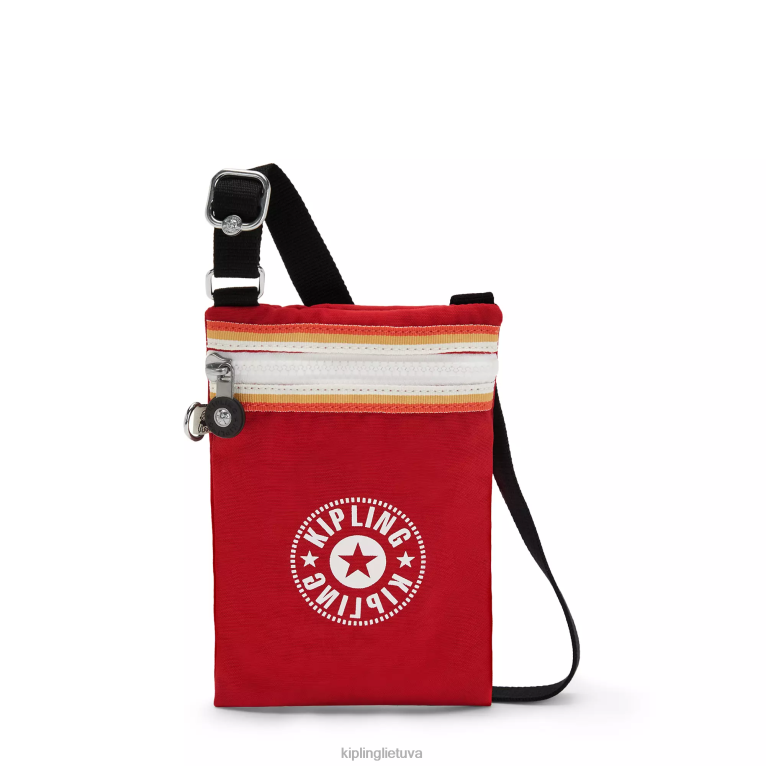 "maišeliai" afia lite mini crossbody krepšys 22V8R82 Kipling moterys raudonasis raudonasis