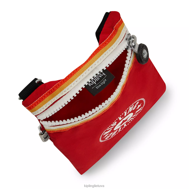 \"maišeliai\" afia lite mini crossbody krepšys 22V8R82 Kipling moterys raudonasis raudonasis