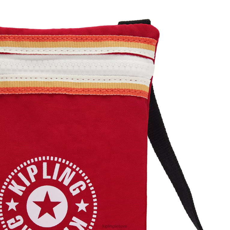 \"maišeliai\" afia lite mini crossbody krepšys 22V8R82 Kipling moterys raudonasis raudonasis