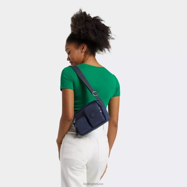 \"maišeliai\" albena crossbody krepšys 22V8R228 Kipling moterys mėlyna mėlyna