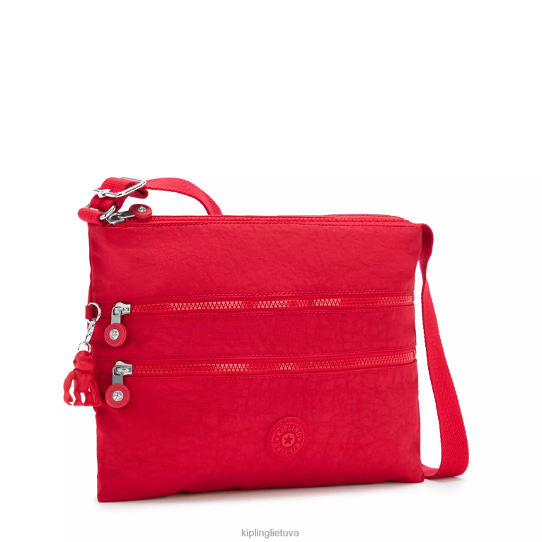 \"maišeliai\" alvar crossbody krepšys 22V8R137 Kipling moterys raudonasis raudonasis