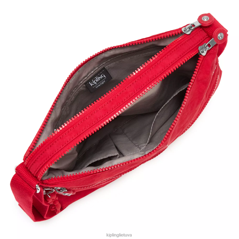 \"maišeliai\" alvar crossbody krepšys 22V8R137 Kipling moterys raudonasis raudonasis