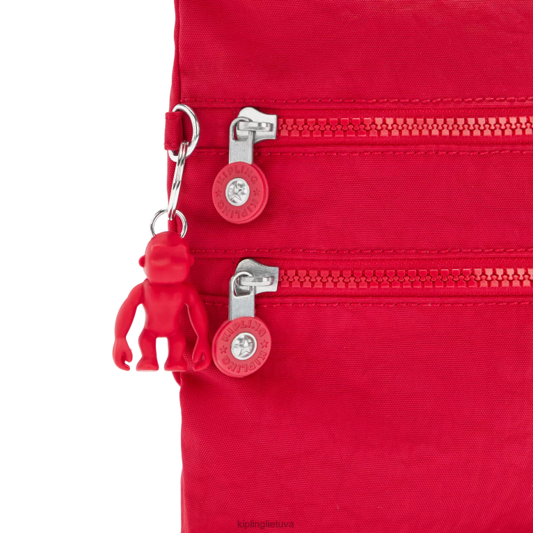 \"maišeliai\" alvar crossbody krepšys 22V8R137 Kipling moterys raudonasis raudonasis
