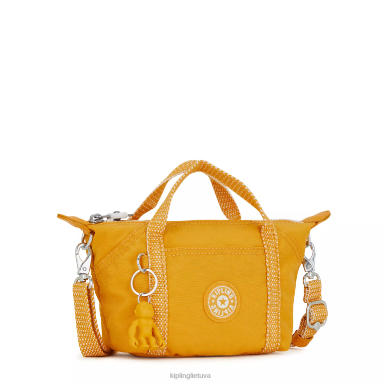 \"maišeliai\" art kompaktiškas crossbody krepšys 22V8R2 Kipling moterys greita geltona