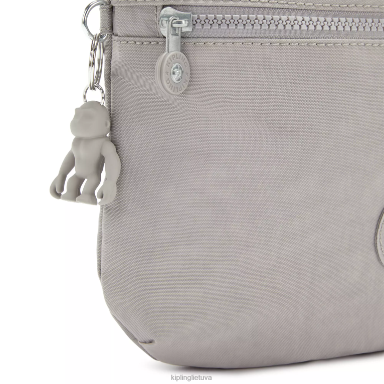 \"maišeliai\" arto crossbody krepšys 22V8R229 Kipling moterys pilka gris