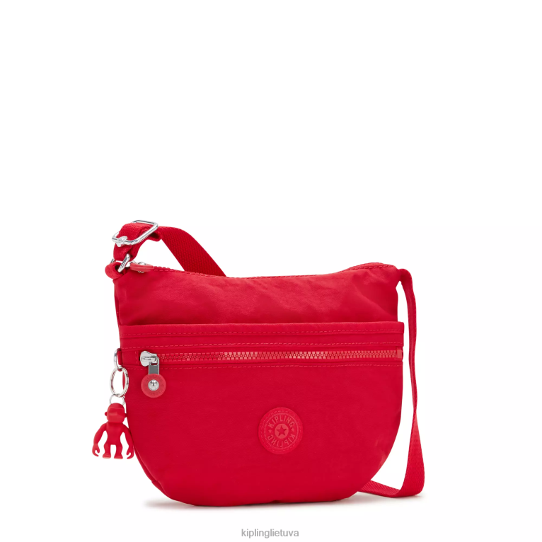 \"maišeliai\" arto mažas crossbody krepšys 22V8R226 Kipling moterys raudonasis raudonasis