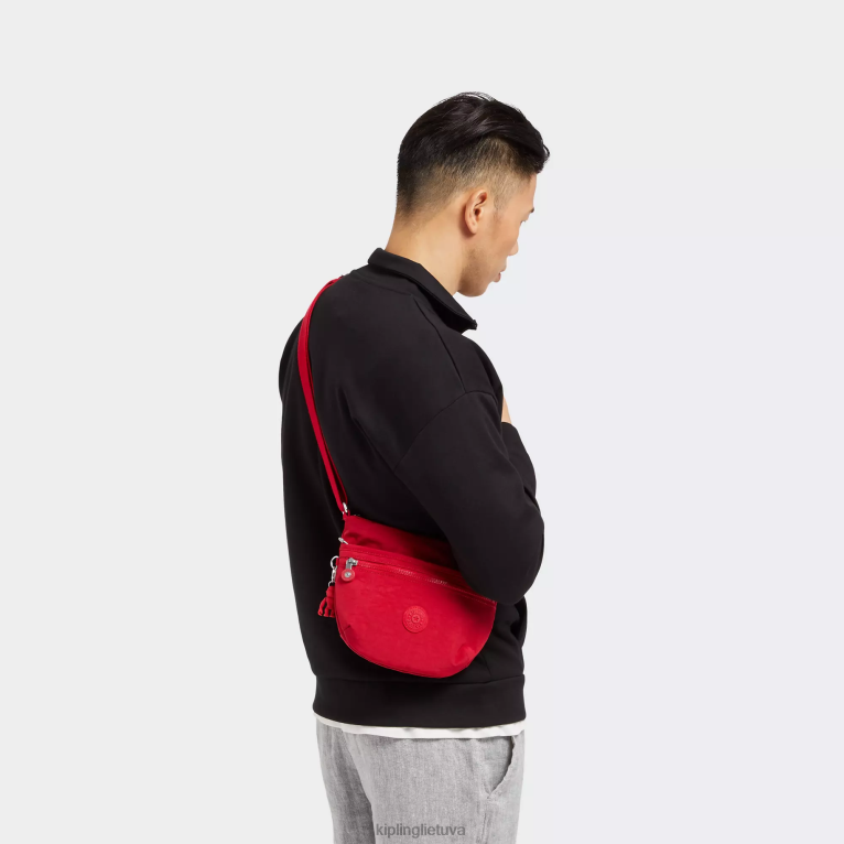 \"maišeliai\" arto mažas crossbody krepšys 22V8R226 Kipling moterys raudonasis raudonasis