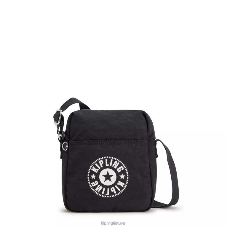 "maišeliai" chaz crossbody krepšys 22V8R235 Kipling moterys juoda lite