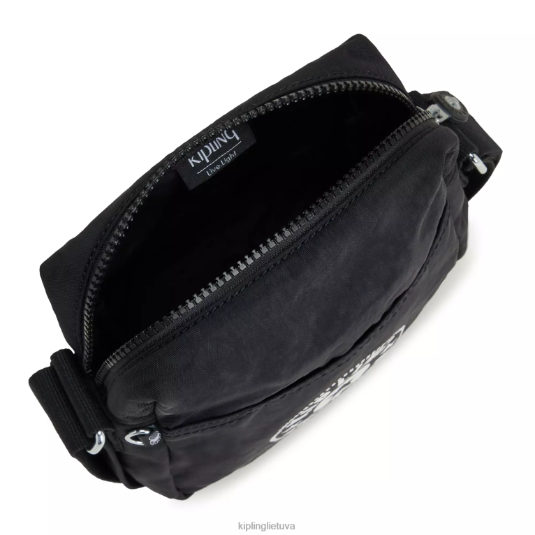 \"maišeliai\" chaz crossbody krepšys 22V8R235 Kipling moterys juoda lite