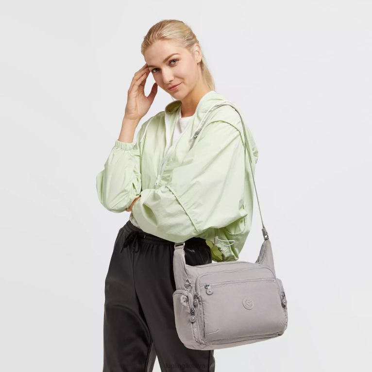 \"maišeliai\" gabbie crossbody krepšys 22V8R129 Kipling moterys pilka gris