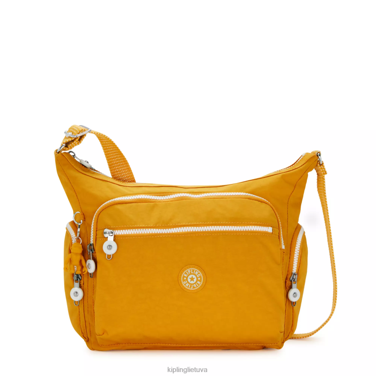 "maišeliai" gabbie crossbody krepšys 22V8R130 Kipling moterys greita geltona