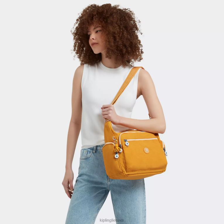 \"maišeliai\" gabbie crossbody krepšys 22V8R130 Kipling moterys greita geltona