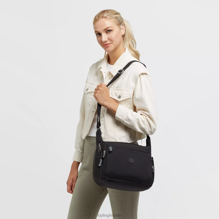 \"maišeliai\" gabbie crossbody krepšys 22V8R131 Kipling moterys juodas noir