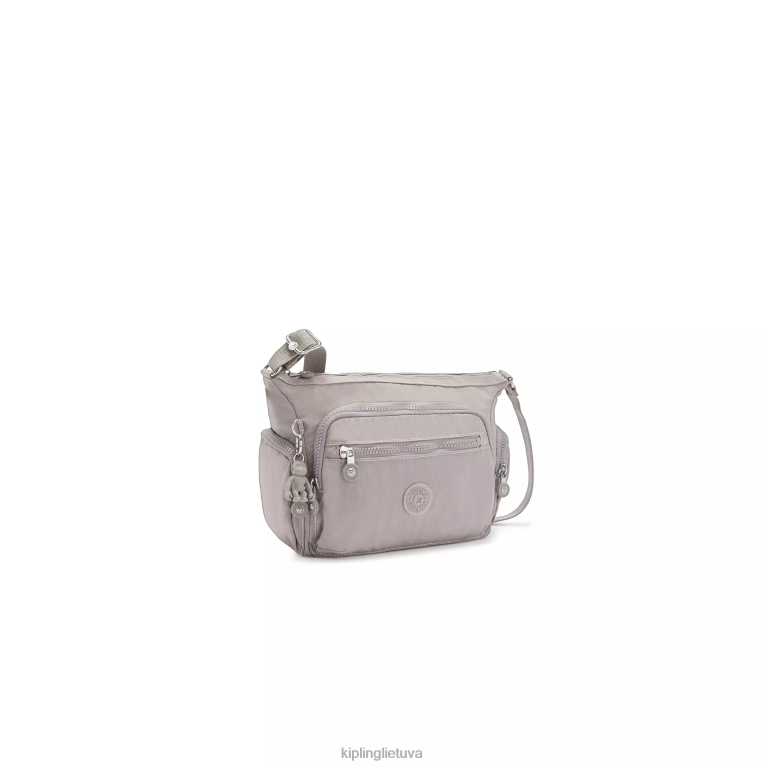 \"maišeliai\" gabbie mažas crossbody krepšys 22V8R158 Kipling moterys pilka gris