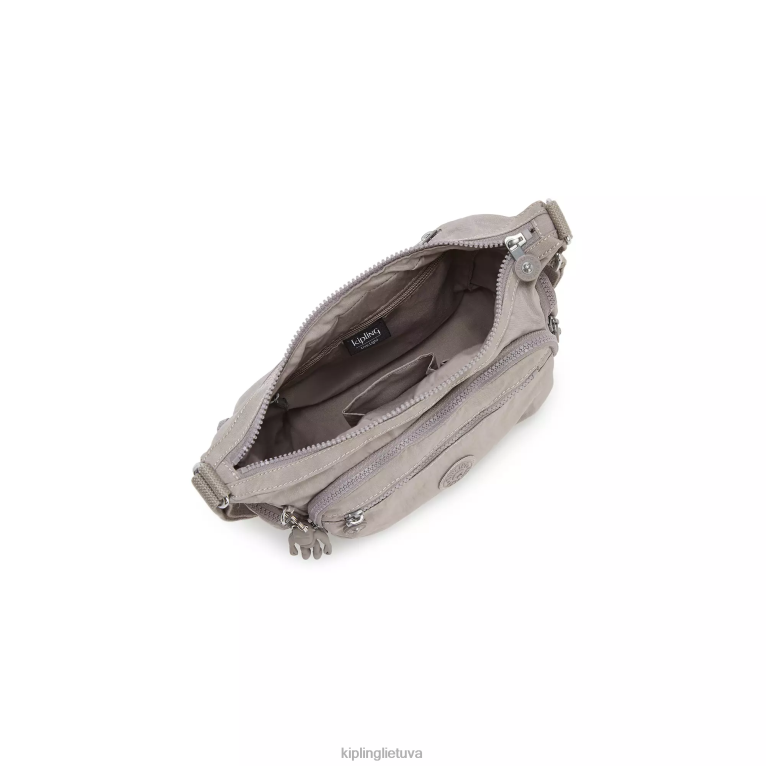 \"maišeliai\" gabbie mažas crossbody krepšys 22V8R158 Kipling moterys pilka gris