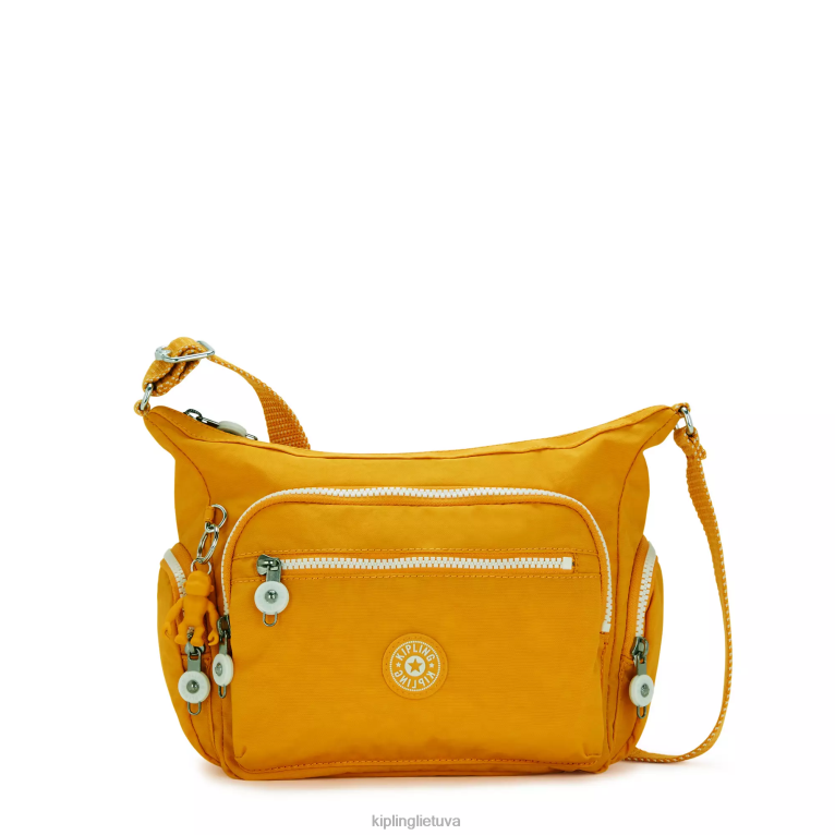 "maišeliai" gabbie mažas crossbody krepšys 22V8R159 Kipling moterys greita geltona