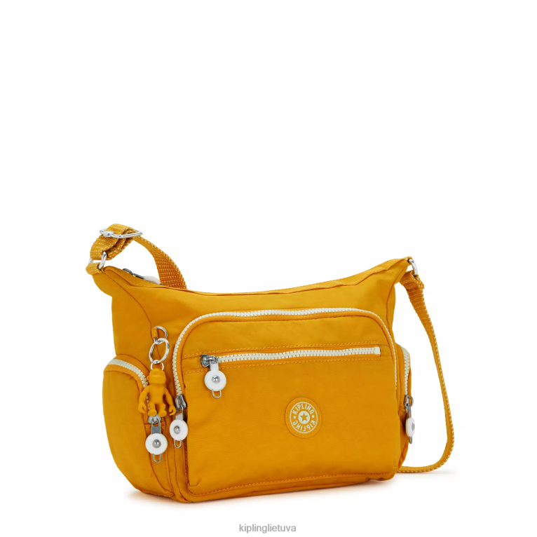 \"maišeliai\" gabbie mažas crossbody krepšys 22V8R159 Kipling moterys greita geltona