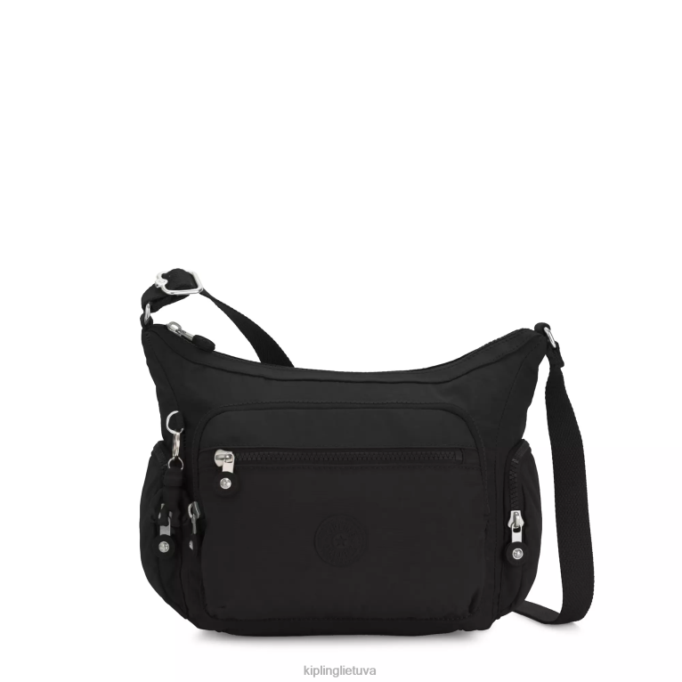 "maišeliai" gabbie mažas crossbody krepšys 22V8R160 Kipling moterys juodas noir