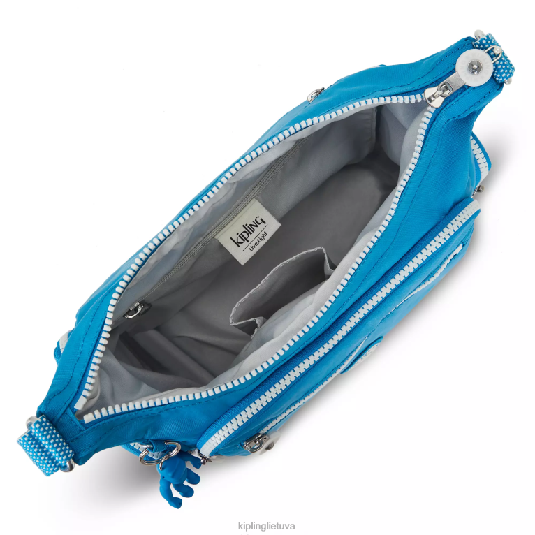 \"maišeliai\" gabbie mažas crossbody krepšys 22V8R163 Kipling moterys noriai mėlyna