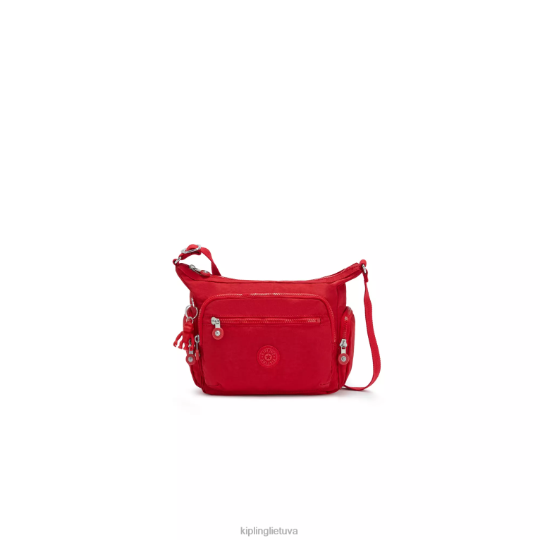 "maišeliai" gabbie mažas crossbody krepšys 22V8R164 Kipling moterys raudonasis raudonasis