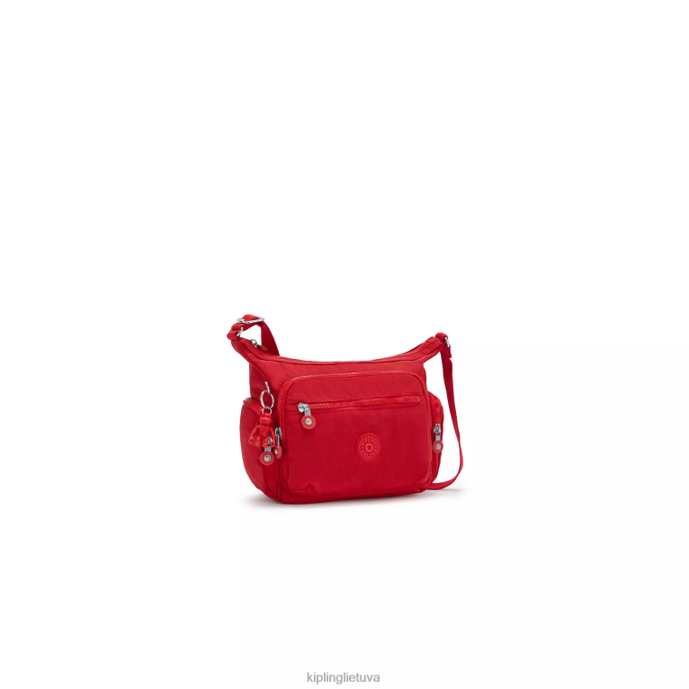\"maišeliai\" gabbie mažas crossbody krepšys 22V8R164 Kipling moterys raudonasis raudonasis