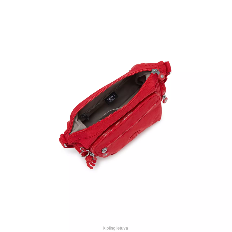 \"maišeliai\" gabbie mažas crossbody krepšys 22V8R164 Kipling moterys raudonasis raudonasis