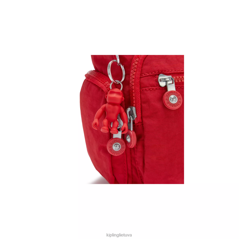 \"maišeliai\" gabbie mažas crossbody krepšys 22V8R164 Kipling moterys raudonasis raudonasis