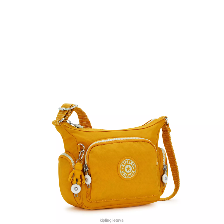 \"maišeliai\" gabbie mini crossbody krepšys 22V8R18 Kipling moterys greita geltona